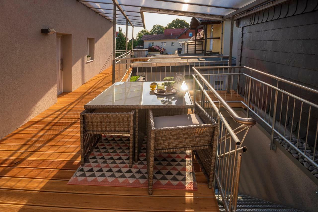 Zur Quelle Apartment Wernigerode Ngoại thất bức ảnh